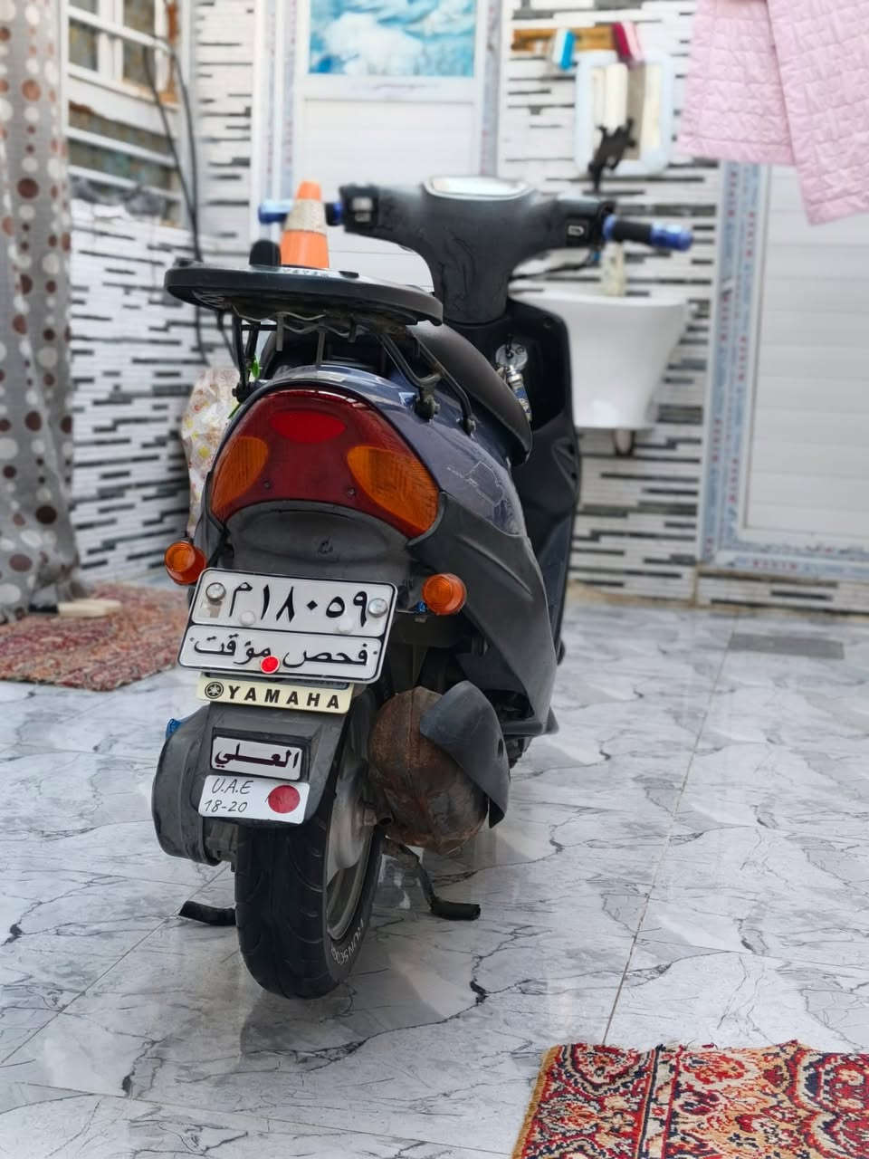 سلام عليكم 
دراجه بيجي 9 زروف جديده مال جناي للياخذه للبيع 
ه/***********
