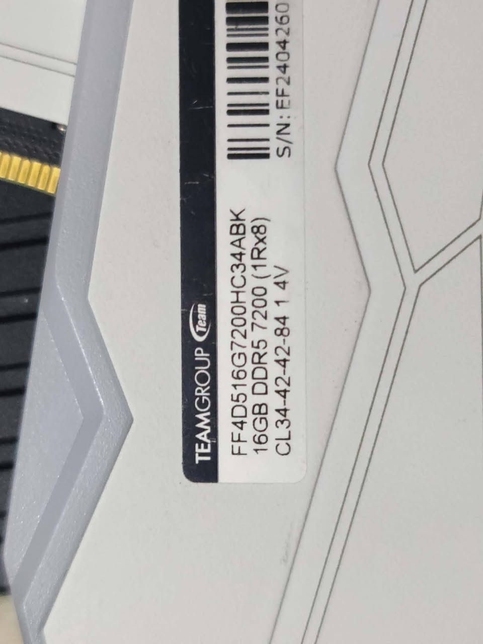 سلام عليكم 

T-Force DELTA 2x16 7200hz CL34 used 

السعر فقط 550 الف


**إذا كنت صاحب هذا الإعلان وتريد حذفه لأي سبب، رجاءا أرسل رسالة إلى الدعم الفني**