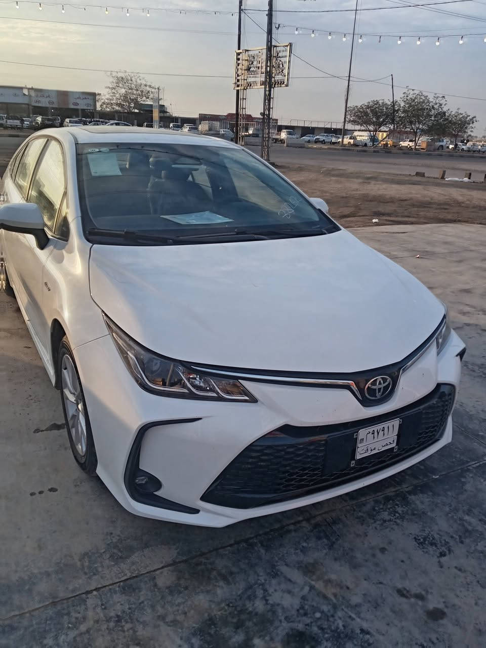 كورلا موديل 25 زيروا رقم بغداد مقترض وأخوه كفيله اتصال ***********
