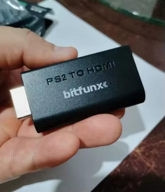 هذا محول Bitfunx PS2 to HDMI المستخدم لتوصيل جهاز بلاي ستيشن 2 (PS2) بشاشات التلفزيون الحديثة عبر كابل HDMI.
اكتب سعرك وبالعافية 
للاستفسار على الرقم ***********
