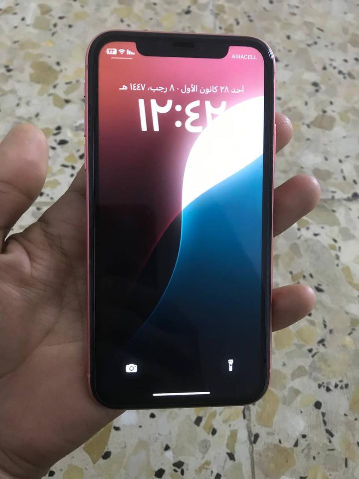 السلا عليكم 

مبايل Xr للبيع مبايل وتر ما مفتوح ولا مبدل بي شي 

بطاريه 81 🔋

ذاكره 128 💿

نموذج M

فيس أيدي شغال 

تفاصيل تصال 
***********
