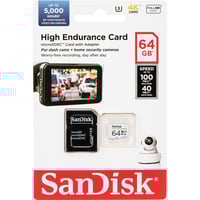 ذاكره sandisk الاصليه بمواصفات عاليه خاصه لداش كام سعة 64Gb اتصال او م...