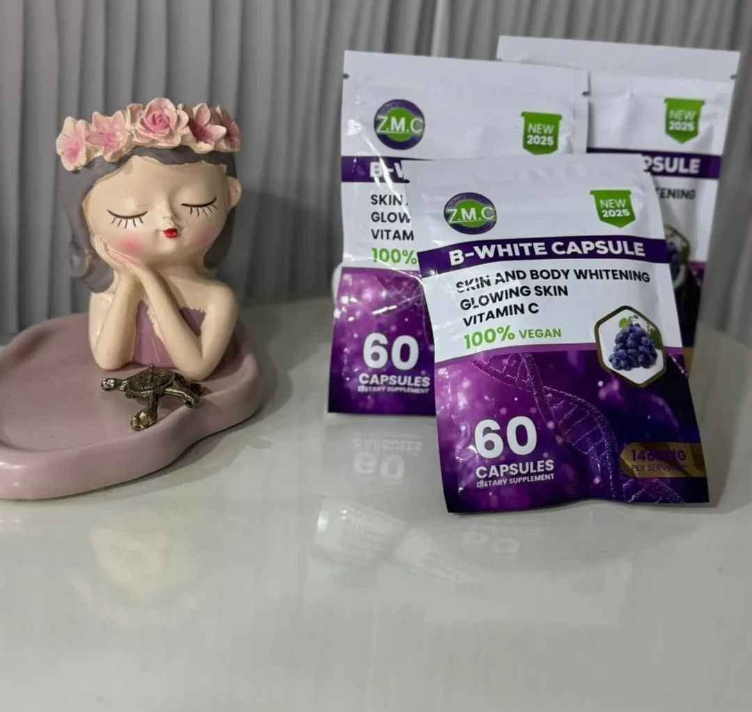 العرض الأقوى لإشراقة تدوم! ✨✨
السر الجديد لبشرة موحدة اللون وصافية تماماً! 🌸
مستحضر B-WHITE CAPSULE المطور بحلته الجديدة.
لماذا يعتبر أساسياً في روتينكِ اليومي؟
يدعم مادة الجلوتاثيون الطبيعية التي يقل إفرازها في الجسم مع مرور الوقت.
غني بفيتامين C ومستخلصات الفواكه الطبيعية لنضارة فائقة.
يعمل على توحيد لون الجسم بالكامل ومنحه مظهراً حيوياً.
يشد البشرة، يخفف من الخطوط الرفيعة، ويعيد لها مرونتها.
يمنح بشرتكِ درع حماية ومقاومة لعلامات التعب والإرهاق والهالات.
يدعم صحة الأظافر والمفاصل بفضل تركيبته المتكاملة.
📦 العبوة تحتوي على 60 كبسولة.
💡 طريقة الاستخدام: كبسولتين يومياً (قبل الفطور بنصف ساعة، وقبل النوم).
🔥 العرض الخاص ولفترة محدودة بغداد, العراق


**إذا كنت صاحب هذا الإعلان وتريد حذفه لأي سبب، رجاءا أرسل رسالة إلى الدعم الفني**