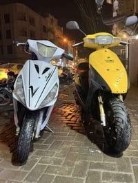 للبيع دراجتين  الماكس مضلع//سلف هندر كهرباء مكينة ناعمة شلعة معدل جاهز...