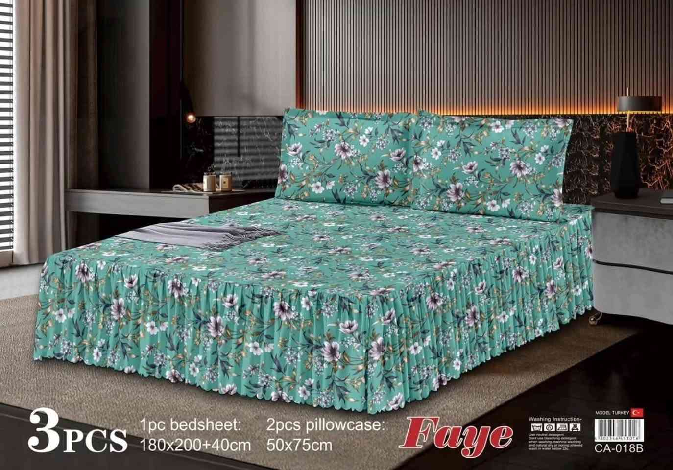 مفروشات الودق 
شرشف نفرين لاستيك قطني صيفي 
مع نزال من 3 جهات 
قياس 180×200
2وحه مخده قياس 70×50
متوفر خدمه توصيل للكل المحافظات ع


**إذا كنت صاحب هذا الإعلان وتريد حذفه لأي سبب، رجاءا أرسل رسالة إلى الدعم الفني**