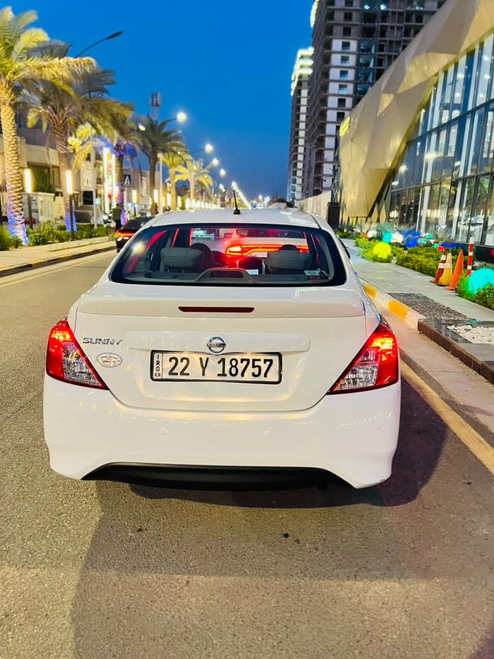 🚗 للبيع – نيسان صني 2025
✅ الموديل: 2025
✅ المحرك والكير:بحالة ممتازة
✅ المكيف: ممتاز
✅ الهيكل: نظيف جدًا
✅ الصالون: وكالة ونظيف
✅تحكمات جهتين 
✅تبريد قطعتين 
✅جام اربعة كهرباء 
✅محرك 1500
✅مكفولة كفالة عامة 

📍 بغداد اليرموك 

للاستفسار  أو الاتصال على الرقم: (***********).

السعر: (124 ) وقابل للتفاوض
