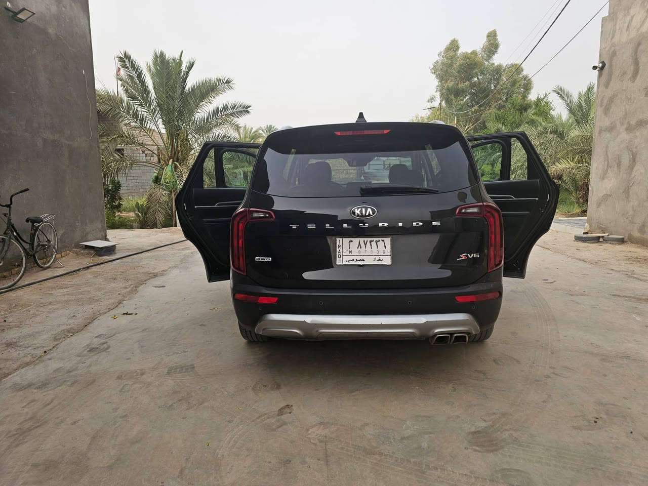 كيا تيلورايد موديل 21 فئة S 
فتحة سقف
رادارات
حساسات 
اشاير بالمري 
كشنات منفصل 
محرك 3800
 مكان السياره ناصرية
 مرقم بغداد مشروع وطني
مراوس بسيارة تيلورايد موديل حديث .***********
