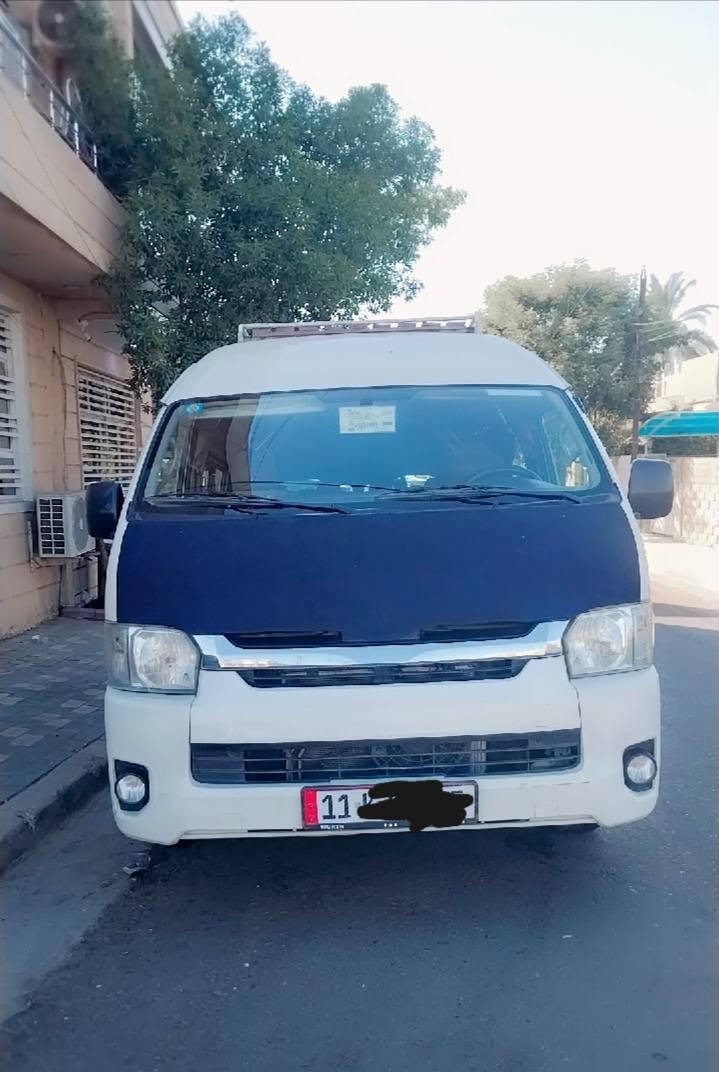السلام عليكم
هايسه موديل  2018 رقم بغداد. انكليزي بسمي  محرك تجفيت جديد قبل اسبوع  بيها بارد بطويله  وصبغ موضح بصور. سياره. جاهزه. باب كهربائي تانكي. اضافي. السعر 325 وبي مجال الاستفسار اتصال ***********
