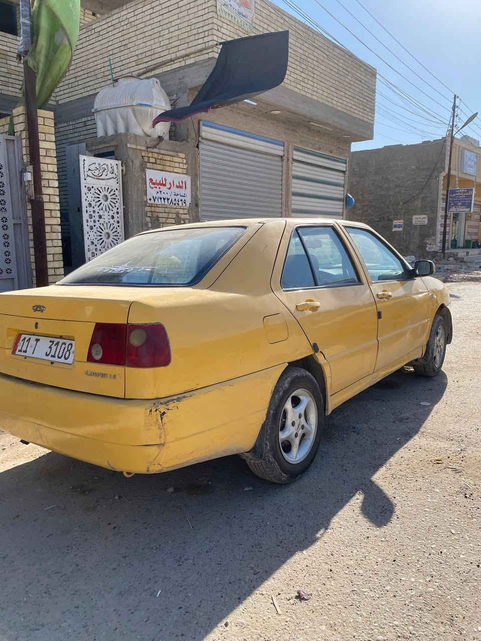 سلام عليكم للبيع شيري كوين مديل ٢٠٠٩ رقم بغداد انكليزي ابسمي مداور ثاني يوم مكينه وكير كورلا عندي مكينه كامت تطلع دخانه بيضه تبريد شغال داخل جديد شاشه تاب تخم تاير جديد ويل كب صدر امامي خلفي جديد سياره عوزه شوي ترتيب بسعر ٢٣ وبيه مجال مكاني بغداد العبيدي رقم هاتف ‭***********‬ بي واتساب

