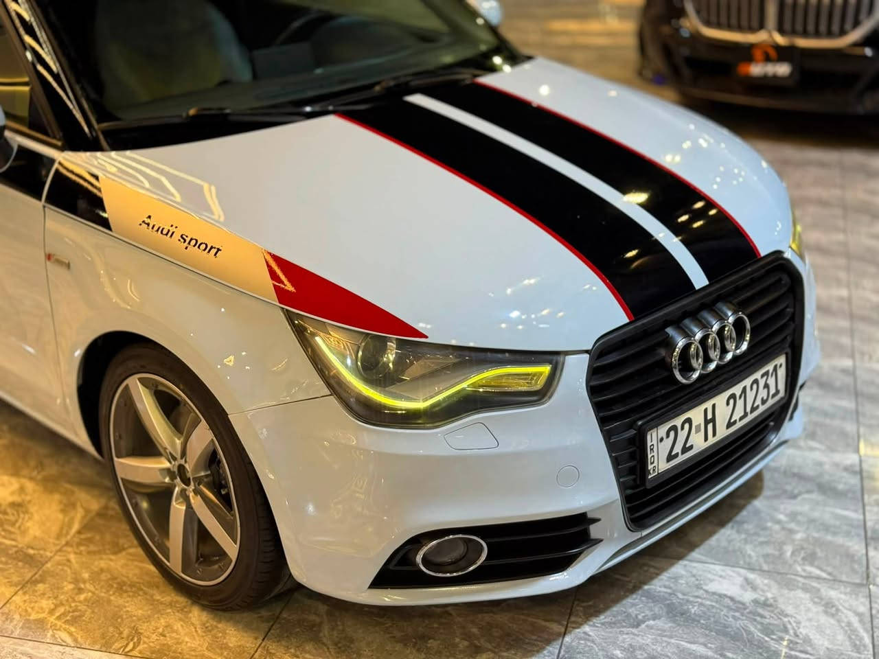 ﷽
Audi A1 sport 2013 🇩🇪✅
‎وارد : خلیجی 
‎مودیل : ٢٠١٣
‎لون : سمائی
‎السیارە فول مواصفات 
‎لایتات لید بلادی - داخل لونین - بانوراما - حساسات ٣٦٠ درجە - شاشە 
‎وهوایە مواصفات الاخرا ....

‎مکانین بارد بدون سبغ 
‎سعر: ٨٤$ ورقە بی مجال 
‎مکان اربیل /***********
