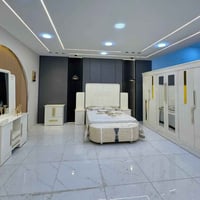 غرفة مرمري • ٧ قطع • سرير ١٦٠×٢٠٠