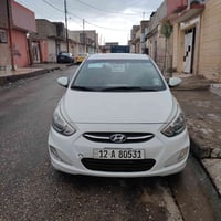 اكسنت موديل 2016 خليجي باسمي كابون بانزين سنويه 2031 بدون ضرر فقط داير...