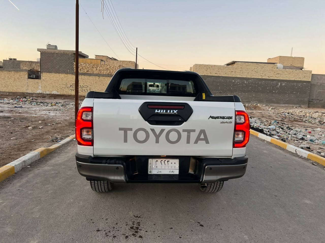 سلام عليكم بيكم هايلوكس البيع فنجار موديل 2023مكفولا كفاله عامه من كلشي سعودي ماشيه 90الف رقم بغداد دوالي ألماني تحويل مباشر السعر 375ورقه وبيها مجال مكان السياره بغداد الهاتف ***********
