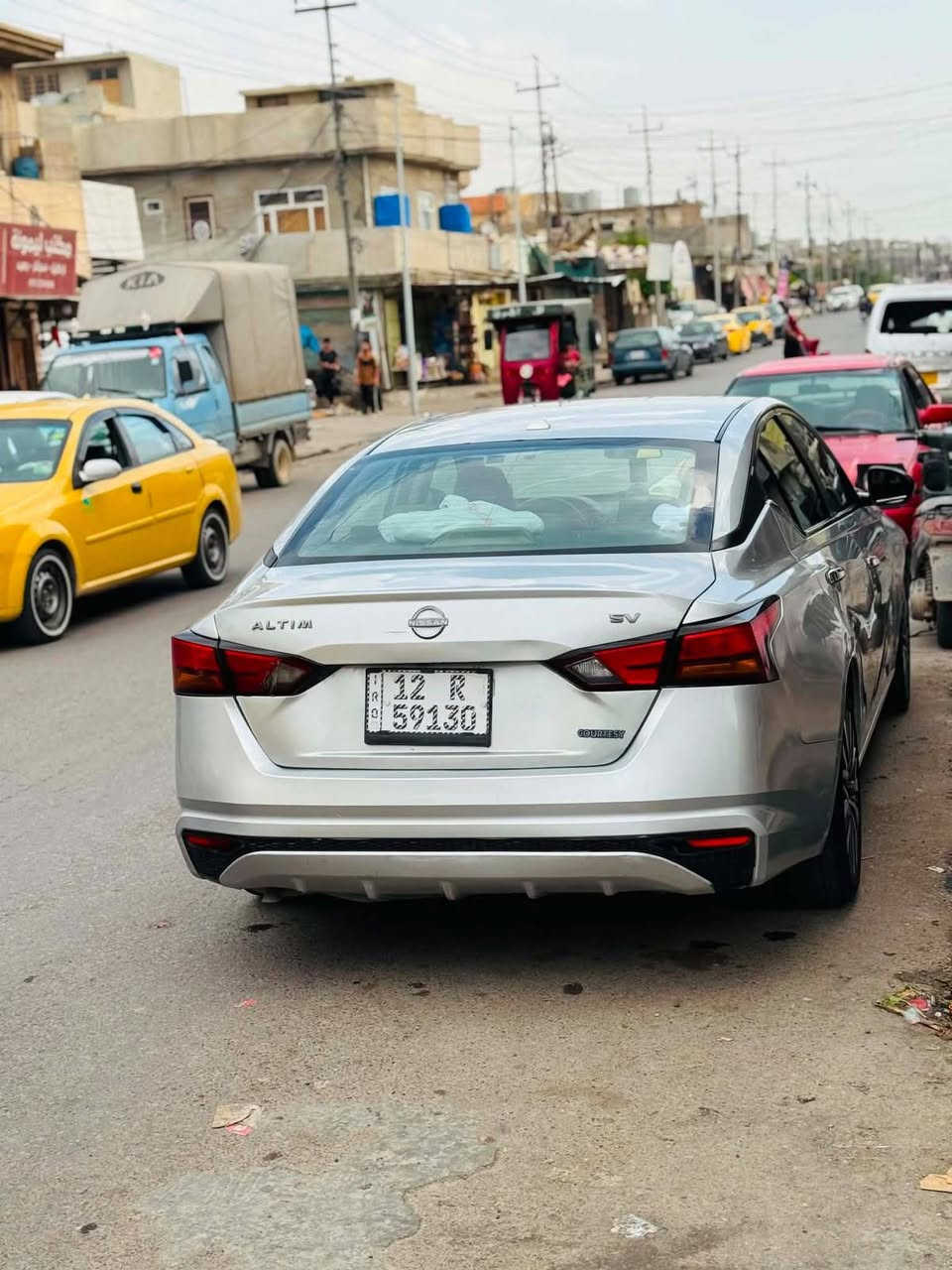 التيما موديل ٢٠٢٤ سياره فول مواصفات ما عدا السلايت تشغيل عن بعد اشاير بالمري بصمه تشغيل كشنات كهربائيه ضررها جاملغات خلفيه وبابين رش فقط السياره ترهم بيع ومروس ومقدمه والشاري يتصل رقم الهاتف ***********
