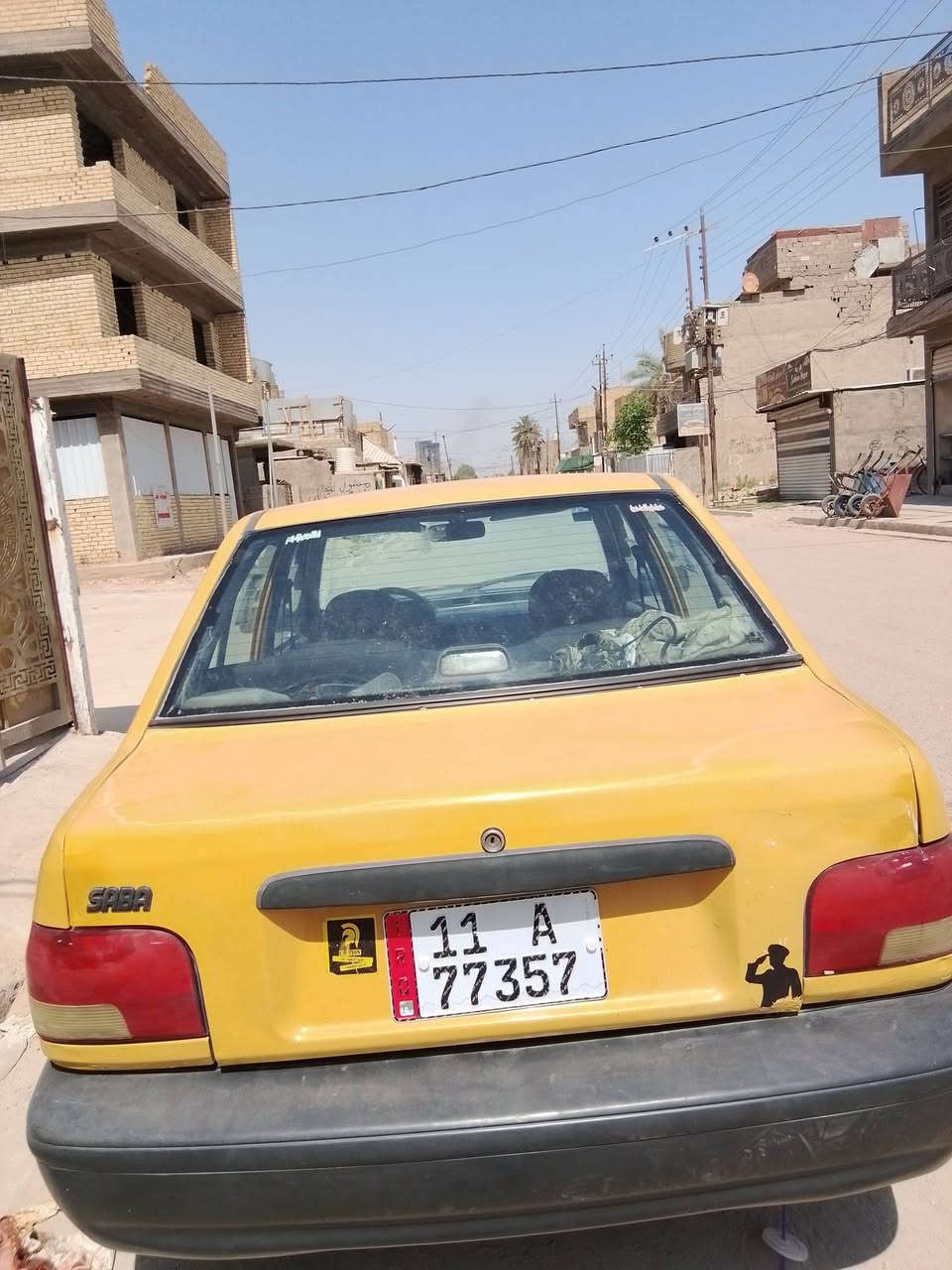 سايبة موديل 2011بسمي تحويل ثاني يوم رقم انكليزي مصفرة هيئة وغرامات 
مكينة ناعمة لا تبخير لا تنقيص كير شواصي مكفولات 
بور ستيرن جدد درايم شفتات جدد تبريد منضومة كاملة ثلج❄️
تايرات نضاف دسكات جدد عنبار جديد عبوة جديدة 
كهربائيات كلها شغالة لايت عالي ناصي اشاير لد كيج حماوة بانزين كلة شغال ما متعوبة السيارة 
ب27وبيها مجال 
مكاني بغداد الزعفرانية *********** بي واتساب
