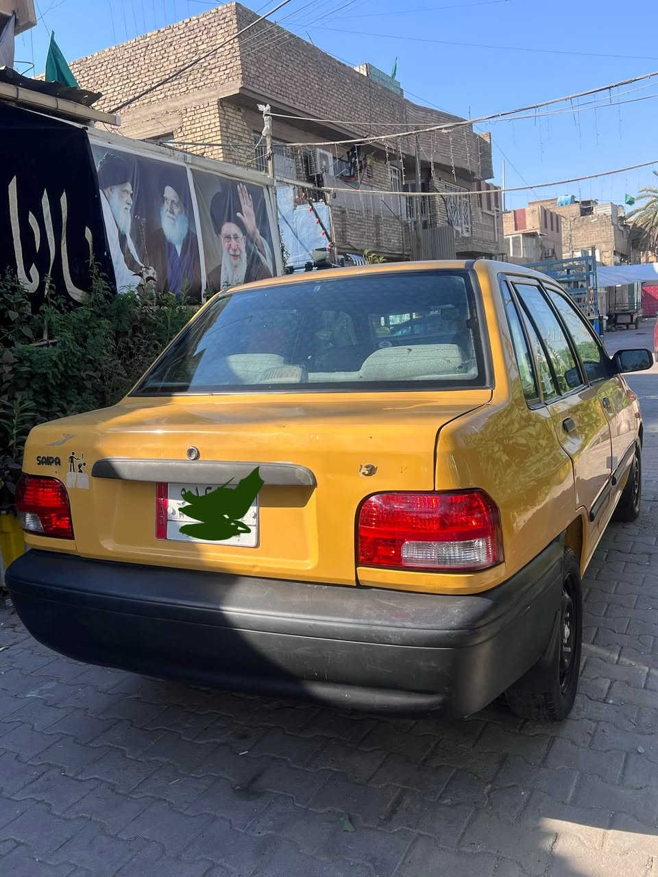 السلام عليكم للبيع سايبا موديل 15 كفاله من الضربه والتبديل شواصي ابلادي محرك كير تبريد تدفئة صدر أمامي اوخلفي جديد تخم تاير رقم بغداد مشروع وطني تحويل مباشر هيئة وغرمات مصفرينها السياره جاهزه مال جناي السعر 38 قفل 🔐 كير مكينه خير من الله لا تبخير ولا تنقيص تبريد ثلج ❄️ مال  جناي السياره شاشه شغاله كامره خلفيه 
العنوان بغداد الرصافه 
اللاستفسار ***********
