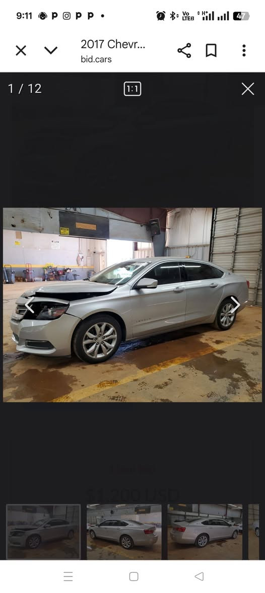 امبالا موديل  2017 lt 
مكينه  6 سلندر 3600 كفاله حادثها من امريكا مبين بالصور ومدحوجه بالجامغ جهة سايق بدراجه معدل ومصبوغ والباب راجع بارد بدون صبغ 
تحكمات ستيرن
كشن كهرباء
قاصه
قطعتين تبريد
سايد بريك كهرباء 
داش كام امامي خلفي 
تايرات وباتري وصدر من الدعاميه للدعاميه كله 80%
رقم بغداد باسمي مشروع وطني تنتهي سنويه ب٣٠ 
 سياره جاهزه مابيه نقص
مكان السياره البصرة حي المهندسين
***********
 السعر 125 الزبير, البصرة
