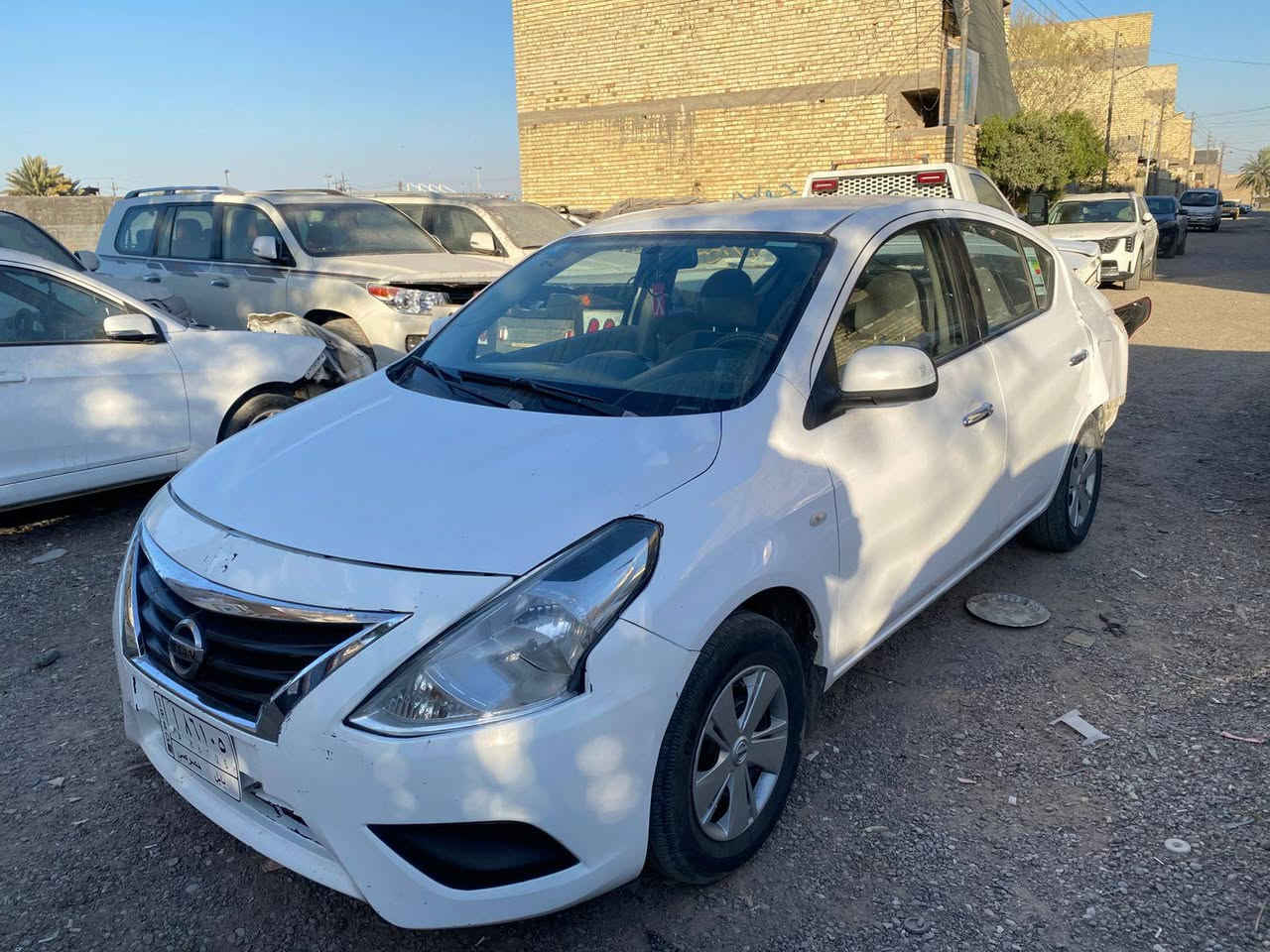 سلام عليكم خوان للبيع نيسان سني الفين 19رقم بابل تحويل مباشر شغاله تمشي تبريد ثلج متضره وبيع على وضعها عنوان بغداد حي النصر رقم الهاتف ***********
