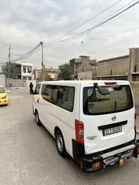 نيسان يورفان  2015 مصفره هيئه وغرامات  رقم جديد  منضومه غاز  كفاله من ...