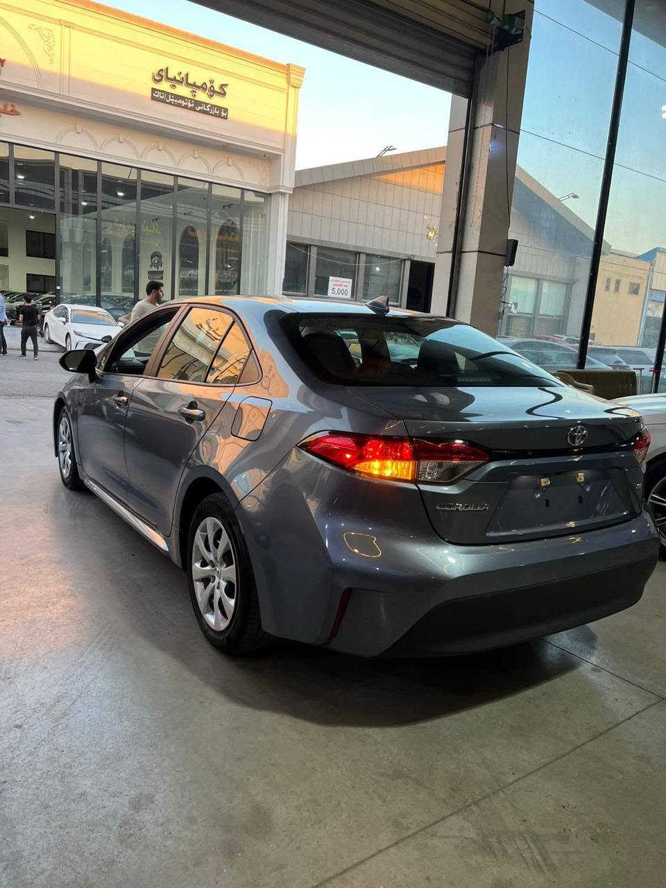 ‏2024 Toyota Corolla,
تويوتا كرولا 2024 
الحادث : شبر راس بند صبغ ( بدون دواخل)
لون سمائي 
( دواخل شواصي) 
ايرباك استيرن راجع بلادي 
السيارة بحالة ممتازة 

مواصفات 
بريك بصمه 
شاشة ايباد  
كاميرا  
رادارامامي 
تحكمات ستيرن ➕ تحديد سرعه 
مانع انزلاق 
لايت زينون عالي و ناصي بلاد 
نظام auto hold 
نظام Assistive talk back 

السيارة رقم كاتي تترقم( اربيل دهوك سليمانيه ) 
السعر  138 ورقه 
و تكلفة الترقيم 11 ورقة كاملة 
العنوان :اربيل -معرض اربيل كارس 
للاستفسار  الرجاء اتصال ☎️ ***********📲
