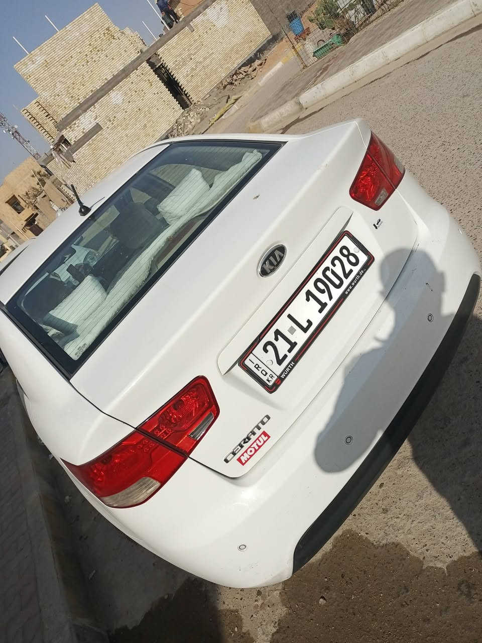 سلام عليكم
سيراتو موديل 11 رقم سليمانيه بيه ربع جاملخ صبغ اثر شخط مه بارد جدا قليل خليجيه دوش جديده وجاهزه سعر 103 عنوان رمادي استفسار ***********
