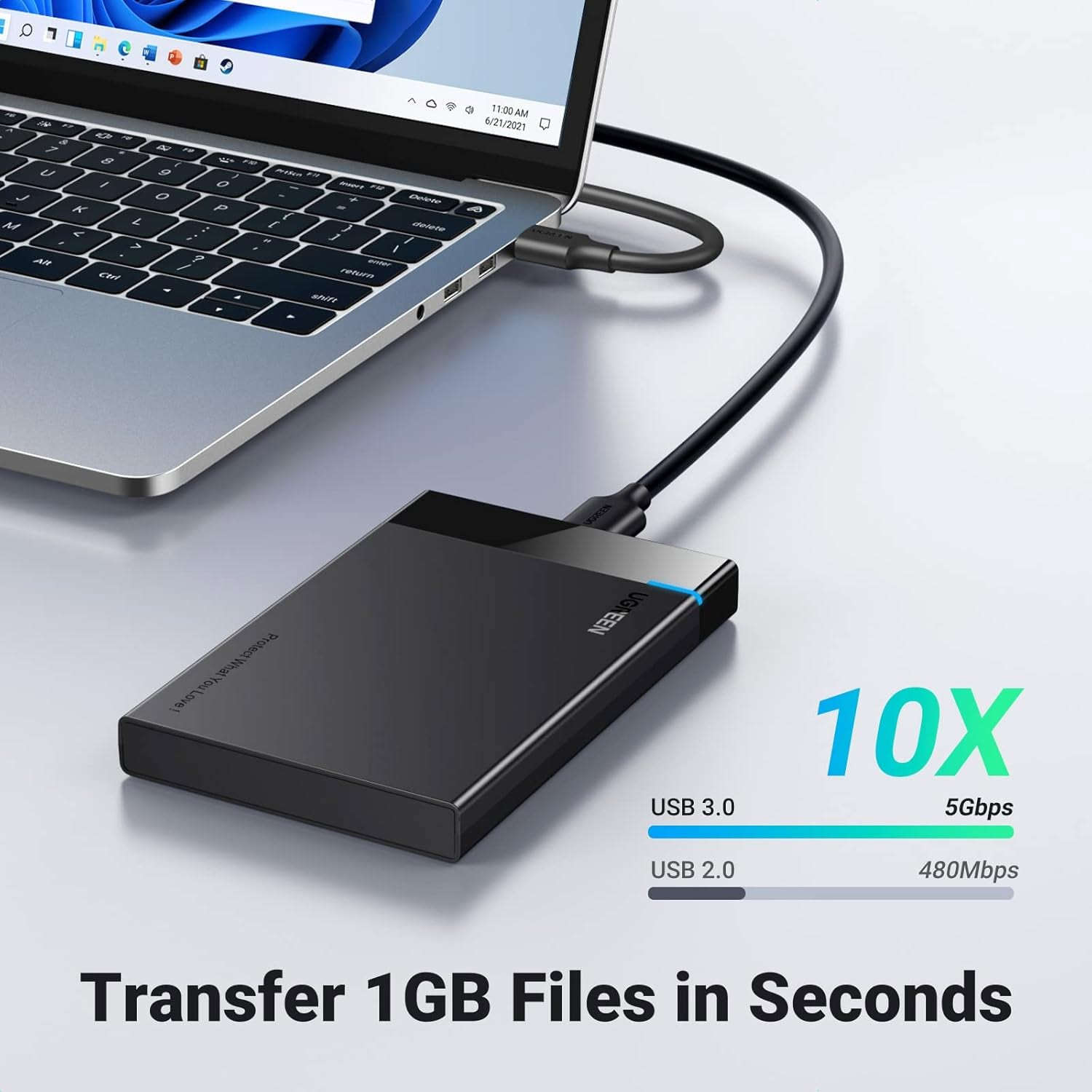 علبة قرص صلب UGREEN مقاس 2.5 بوصة، محول USB 3.0 إلى SATA III، تدعم أقراص SSD وHDD مقاس 2.5 بوصة، بسماكة 9.5 مم و7 مم، علبة قرص صلب خارجي بتقنية UASP، متوافقة مع WD وSeagate وToshiba وSamsung وHitachi - أسود

اللون: أسود

واجهة التوصيل: USB 3.0

العلامة التجارية: UGREEN

اللون: أسود

أبعاد المنتج: 5.04 بوصة طول × 3.23 بوصة عرض × 0.55 بوصة ارتفاع

أنظمة التشغيل: Mac، PC
 السعر 16 الف 
 يوجد توصيل لجميع محافظات العراق 
ملاحظة : يفحص المنتج قبل الوصول الى الزبون .


**إذا كنت صاحب هذا الإعلان وتريد حذفه لأي سبب، رجاءا أرسل رسالة إلى الدعم الفني**