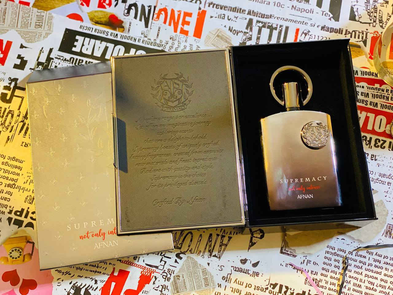 ⚜️SUPREMACY NOT ONLY INTENSELY ⚜️

عطر سوبر ماسي نوت اونلي انتنس من بيت الازياء أفنان 
عطر جميل جدا،🤩 

عطر مناسب لجميع الفصول والاوقات عطر يستحق التجربة .
ثابت جدا يدوم 72 ساعة
 على  الملابس ،وفوحان عالي 

عطر سوبر ماسي نوت اونلي انتنس 
 ،عطر جميل جدا، يأتي العطر مكس من نيشان هاشيفات وكريد أفنتوس. 
عطر مناسب لجميع الفصول والاوقات عطر يستحق التجربة .

السعر.  75 الف 

توصيل لجميع المحافظات //4.


**إذا كنت صاحب هذا الإعلان وتريد حذفه لأي سبب، رجاءا أرسل رسالة إلى الدعم الفني**