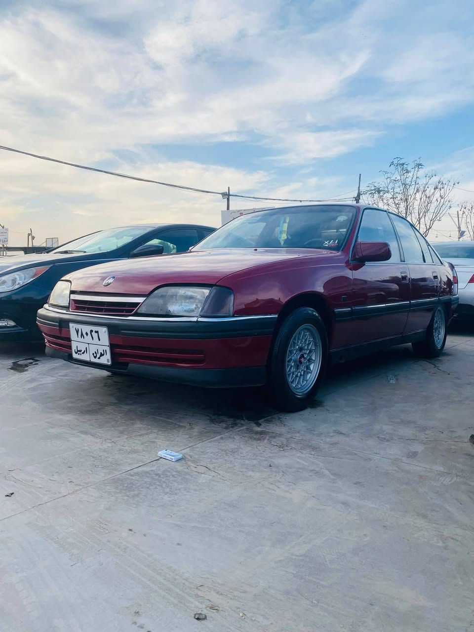 للبيع اوبل اميكا محرك 20 موديل 1992 سياره جاهزه من كلشي تخم تاير سياره بسمي تحويل مباشر سياره نضيفه نفس صوره رقم اربيل سعر 45 وبي مجال شراي يتصل *********** مكاني الانبار كرمه كناطر
