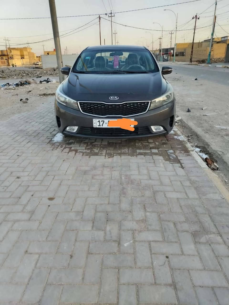 السلام عليكم 
سيارة فورتي للبيع موديل 2018 تخم تاير حداديه كير مكينه تبريد سيارة جاهزة من كلشي رقم مثنى انكليزي بأسمي 
 السعر 125 وبيها مجال
رقم الهاتف ***********
العنوان السماوة
