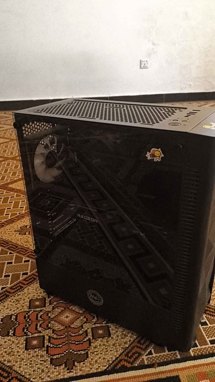 Pc 
المواصفات 
R5 5500

RX 6700XT 12GB 3FAN

MB.B450M ONDA DDR4 

RAM 16GB 3200 8X2 DDR4

 M.2 512GB WD GEN 4 7000HZ 

COOLER AMDSTOCK

+UPS 2000
كيبورد وماوس ريد دراكون
سعر مليون قفل مكاني بغداد معسكر البلديات بغداد, العراق


**إذا كنت صاحب هذا الإعلان وتريد حذفه لأي سبب، رجاءا أرسل رسالة إلى الدعم الفني**