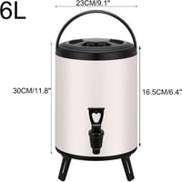 ترمس • ستانلس ستيل • ٦ لتر