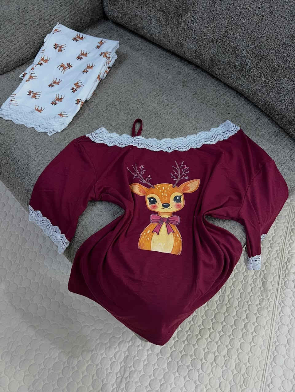 🥹بيجامة دلع الغزال 🦌❤️🤎
الخامه فانيله  تخبل متلزك عالجسم 
السعر 18000✨
القياس يلبس من وزن 45 الى وزن 75
______________ 
التوصيل 5 لجميع المحافظات


**إذا كنت صاحب هذا الإعلان وتريد حذفه لأي سبب، رجاءا أرسل رسالة إلى الدعم الفني**