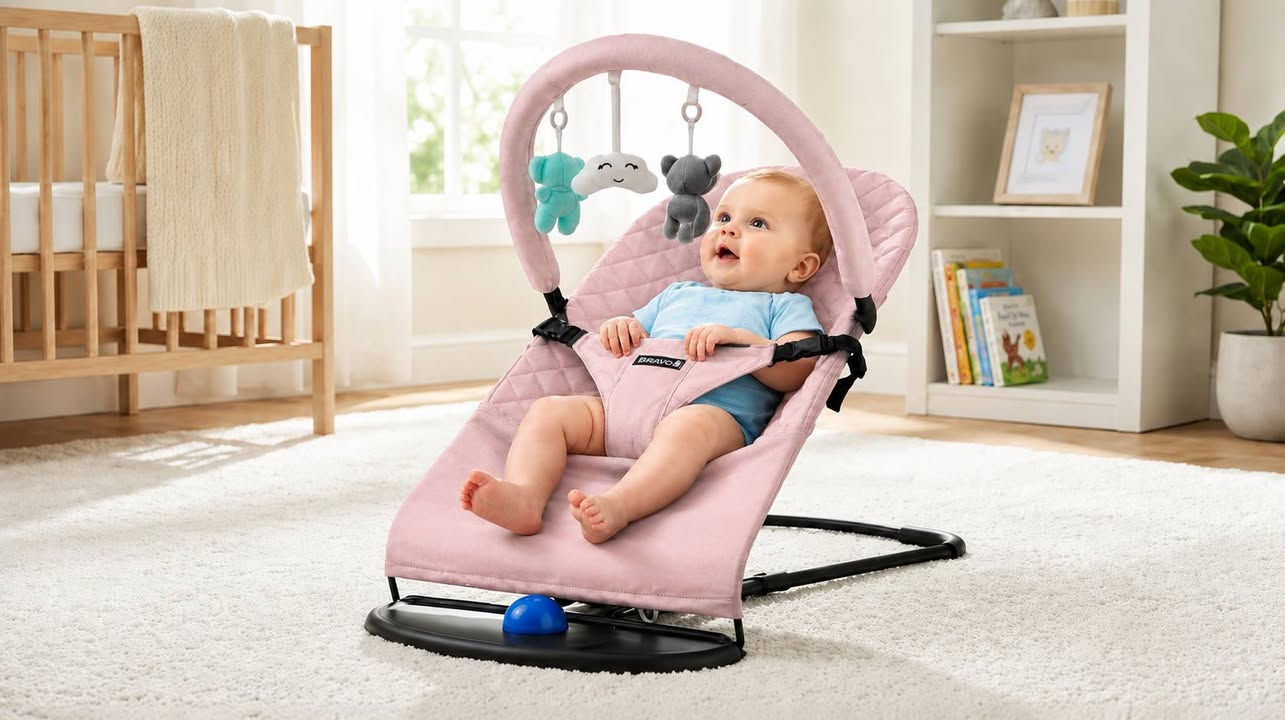 راحة لطفلك… وراحة بالك 🤍👶

هزاز الأطفال الطبي المطور (2 في 1) صُمم ليمنح طفلك راحة وأمان يشبهان حضن الأم ✨
يستخدم كهزاز مريح لحديثي الولادة وككرسي جلوس للأطفال الأكبر سناً، مع تصميم طبي يدعم الظهر والرقبة بطريقة صحية وآمنة.

✔️ اهتزاز طبيعي بدون محرك
✔️ قوس ألعاب تفاعلي لتنمية مهارات الطفل
✔️ قاعدة أنغام وإضاءة للتسلية والهدوء
✔️ 3 مستويات للارتفاع + قابل للطي الكامل
✔️ حزام أمان ثلاثي النقاط
✔️ قماش ناعم فاخر قابل للفك والغسل

يتحمل حتى 15 كغم كهزاز و20 كغم ككرسي 💪
متوفر بـ 4 ألوان مميزة:
 السمائي – الوردي – الرصاصي –
الأسود 🎨

📦 محتويات المنتج:
• هيكل معدني متين
• غطاء قماشي فاخر
• قوس ألعاب مع 3 دمى
• قاعدة إلكترونية للأنغام

🚚 مناسب للبيت والسفر والتخزين بسهولة
اطلبه الآن وخلي طفلك يعيش لحظات راحة وهدوء بكل أمان 💙


**إذا كنت صاحب هذا الإعلان وتريد حذفه لأي سبب، رجاءا أرسل رسالة إلى الدعم الفني**
