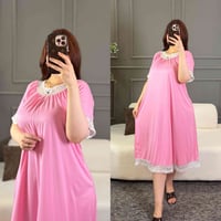 دشداشة نسائية • دبل كلوش دانتيل • فري سايز 50-90 كيلو