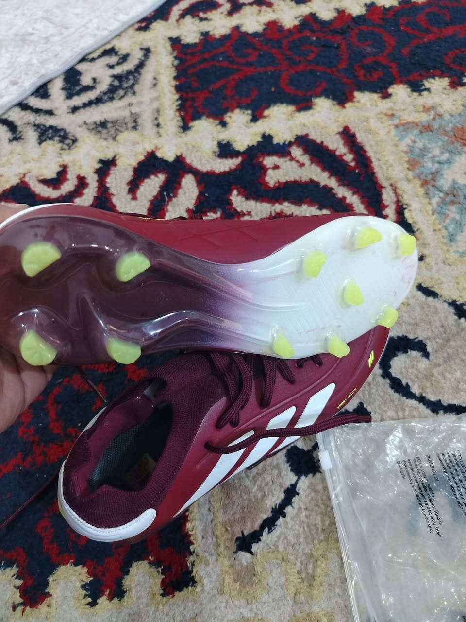 حذاء رياضي درجة اولئ
ماركة CPAO
قياس 41 جديد لوك
للتواصل وات ساب
***********
