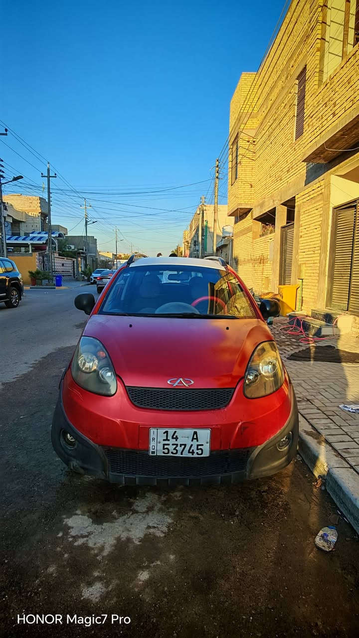 🚗 للبيع سيارة شيري x1 نظيفة
الموديل: …2014…
الرقم:   ...بصرة..تحويل مباشر
الممشى: …200,000… كم
المواصفات: …معروفة…
الحالة: فحص كامل / جاهزة بيها طخة بالجاملغ الايمن مصلحة وجراد قمارة وبنيد وتكم
السعر: …4.400$… (قابل للتفاوض)
📞 للتواصل: ...***********…
