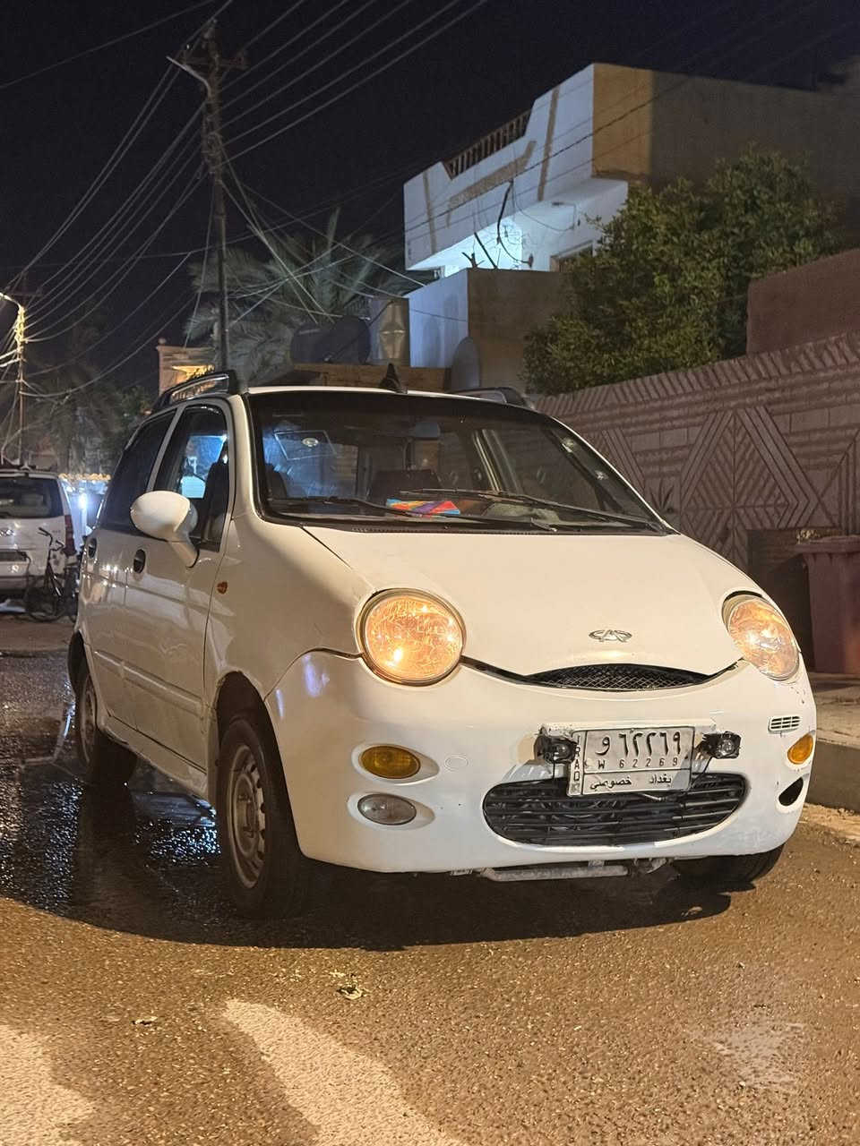 #للبيع 
شيري QQ 2010
رقم بغداد 
سيارة گير محرك ضفيرة عقل محور مال كوريلا يارس 
1.4cc vvt.i 
اقتصادي وعملي 
جامات 4 كهرباء 
سايد بريك شغال
جاهزة من كلشي ومكفولة كفالة عامة صدر وگشر 
سنوية ساقطة من ال2023 وفقط تحويل 
النواقص البيها بسيطة
دبل اشارة متشتغل
الگلوب الي بالسقف 
وبلاجكتور امامي
وواحد من الاشاير الخلفية نقص گلوب
دبة الزراگات مكسورة فقط
تدفئة شغالة تبريد مابيها بسبب صغر المكان وكبر المحرك الي عليها بس يرهم كهربائي مال هايبرد يكون حجمة صغير وكمبريسرها الاصلي موجود
طبعا كل الي ذكرتة سببة السيارة ماخذيها مجرد بديل عن الماطور توديني من الشغل للبيت ومن البيت للشغل وعلة تكضية الشغلات داخل المدينة يعني ممتعوبة 
المكان #سامراء
#السعر 32$
تواصل خاص او 
*********** واتساب
*********** اتصال
