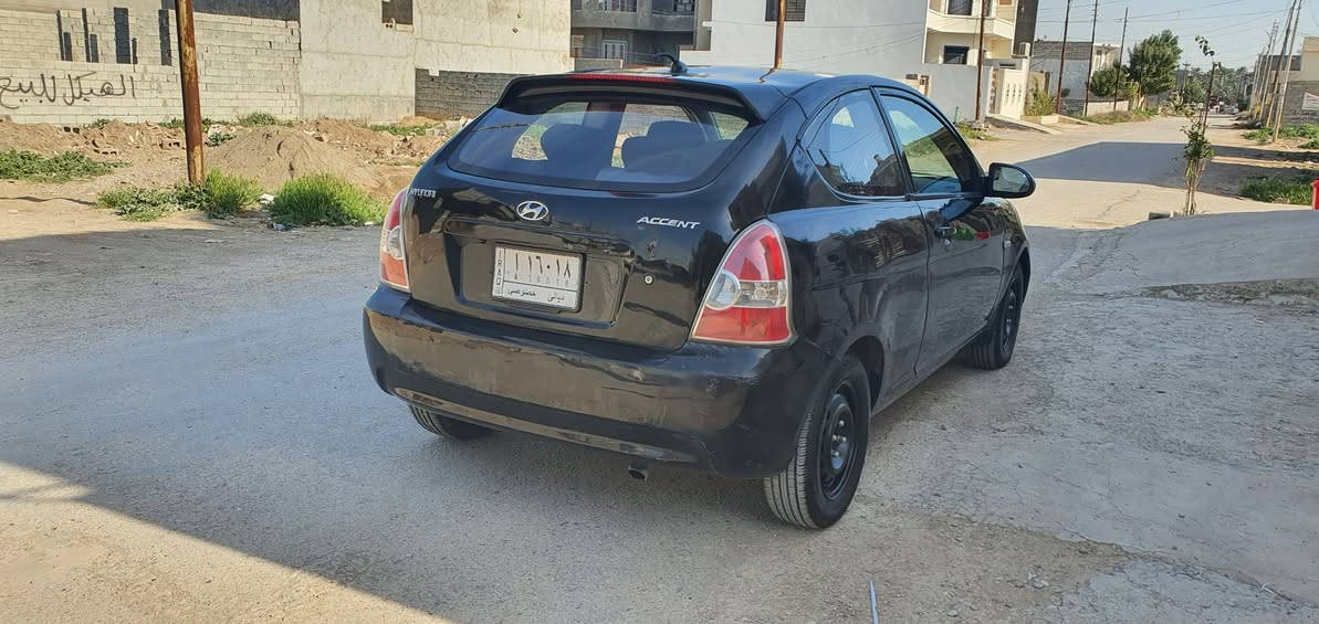 اكسنت 2008 
السياره مصبوغه عام 
جاهزه كير و مكينه و تبريد 
كهربائيات تخم تاير 
جاهزه للاخير 
 وبسعر مناسب 48 بيها مجال بسيط 
مكان السياره بعقوبه 
للاستفسار ***********
