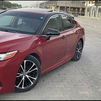 من رخصت الادمن كامري موديل 2018 فئة SE صورالحادث مع السونار مرفق مع ال...