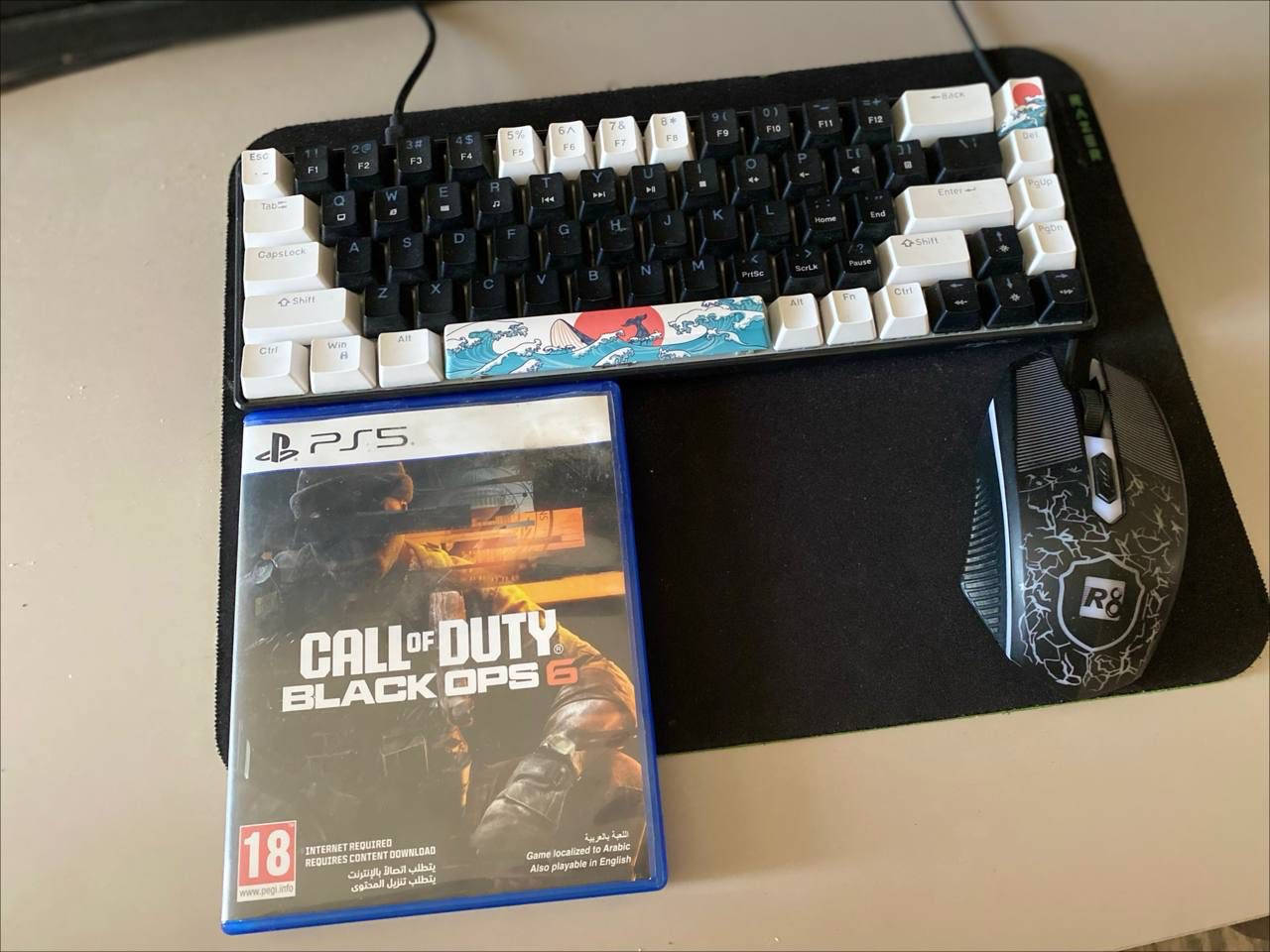 PS5 slim 1t
للبيع، البلي فل كامل نظيف جدا هو وملحقاته 

١. يو بي اس 
٢. قاعدة مراوح وشحن يدات
٣. قرص كود بلاك اوبس ٦ 
٤. ماوس وكيبورد + ماوس باد
٥. جاستك اضافي 

السعر المطلوب ٧٧٥ وبي مجال للشراي عنواني بغداد


**إذا كنت صاحب هذا الإعلان وتريد حذفه لأي سبب، رجاءا أرسل رسالة إلى الدعم الفني**