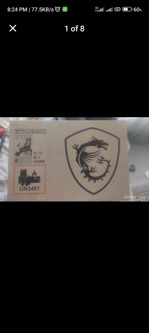 Msi Thin GF63 12UDX
لۆکی ناو پاکەتە هەڵنەپچڕاوە  تەنها بە 700$ ..
ئەمەش مواسەفاتەکانیـی:–
i7 12650H gily 12
3050 RTX 6GB
15.6inch 144hz
8GB Ram (Max 64 GB)
52.4 Whr Battery 3 Cell
120W Adapter
Windows 11 pro
1.86KG

نرخ=700$

0774 087 2958

https://www.msi.com/Laptop/Thin-GF63-12UX/Specification

  0774 087 2958 السليمانية, العراق
