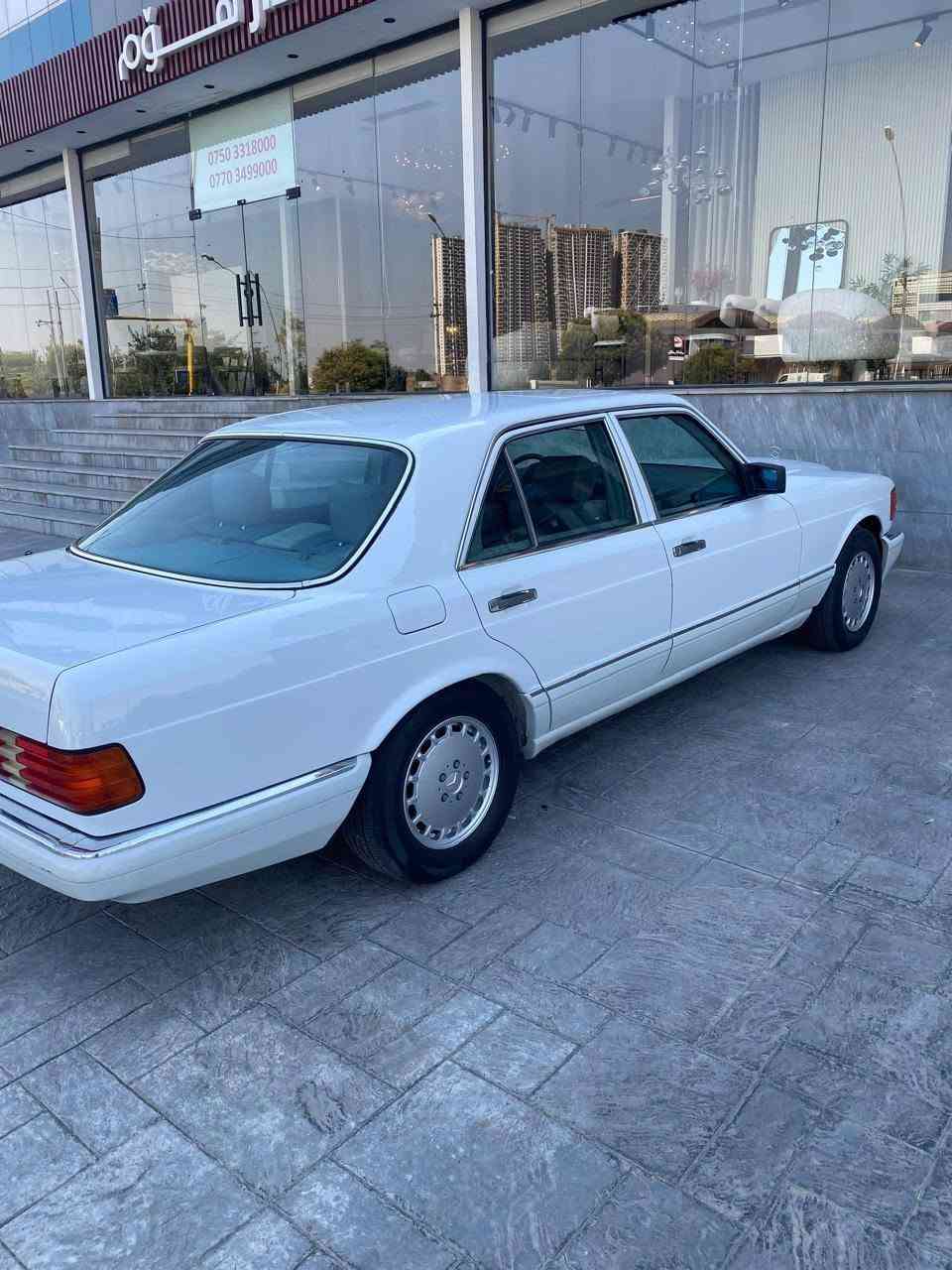 مارسيدس موديل ١٩٨٦
560SE V8
٨ بستون حزام صبوغ 
گير و مةكينه بيلادي و بةشةرت 
تبريد ايش دةكا بە شەرت 
١٠٥ هزار حقيقي ڕۆیشتیە
لۆ معلوماتی زیاتر 
>>***********

135$ مەجالی تێدایە 
خۆشەویستن زۆر بەڕێزن أربيل, العراق
