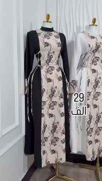 فستان • دابل ايطالي • مقاسات ٣٨-٤٨