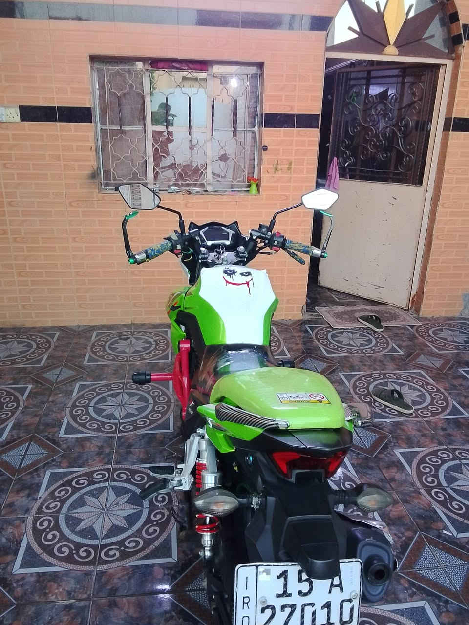 دراجه هاوجي دي اف  للبيع السعر 16 ونص بيه مجال مسجل وكامل سنويه ولوحات رقم انكليزي موديل 20 جديدة كلش مكفوله من كل شي للاستفسار على رقم ***********
