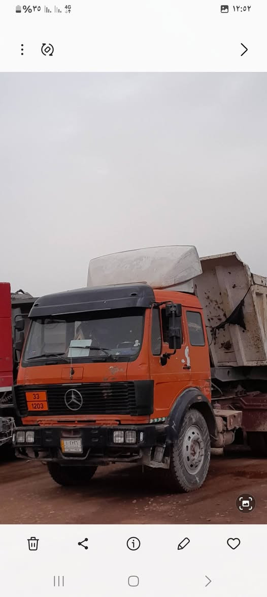 السلام عليكم للبيع راس تك محور طويل  موديل 75 مكفوله كفاله عامه مكينه عادي كير برميل تخم تاير تحويره قلاب بسمي
للإستفسار  ***********
