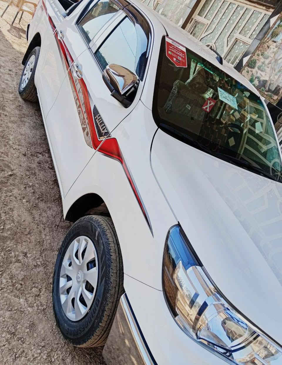 سلام عليكم البيع بيكم هايلوكس كير عادي رقم بغداد ماشيه 22000الف  موديل 2025 مكفوله كفاله عامه السعر 260 وبيه مجال قليل ***********
