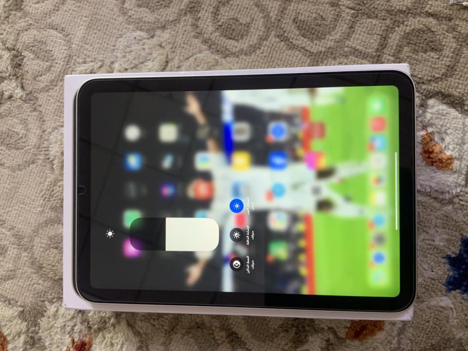 السلام عليكم ايباد ميني  6 ذاكره64 بطارية 97 
كارتون غراض كامل ايباد شرط مامفتوح وهاي نضافته كدام العين شرط شخط مآبي ولا طخه ومابي أي عيب بوبجي 60 فريم سعرة خاص


**إذا كنت صاحب هذا الإعلان وتريد حذفه لأي سبب، رجاءا أرسل رسالة إلى الدعم الفني**