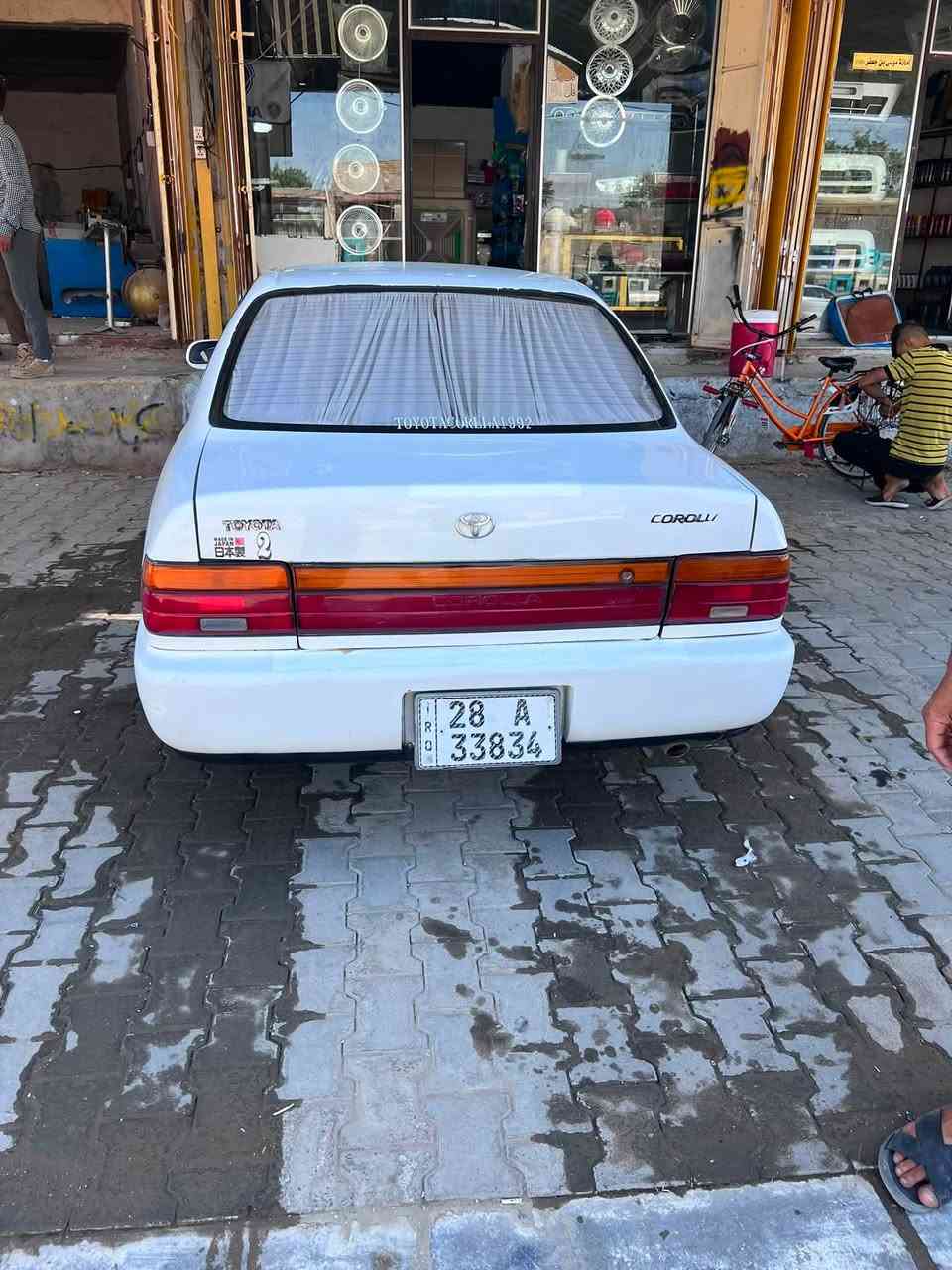 سلام عليكم كورلا 1992كير مكينه 1800حداديه جاهزه السياره من كلشي تبريد  رقم إنكليزي نجف بسمي57اوبيهه  مجال ***********
