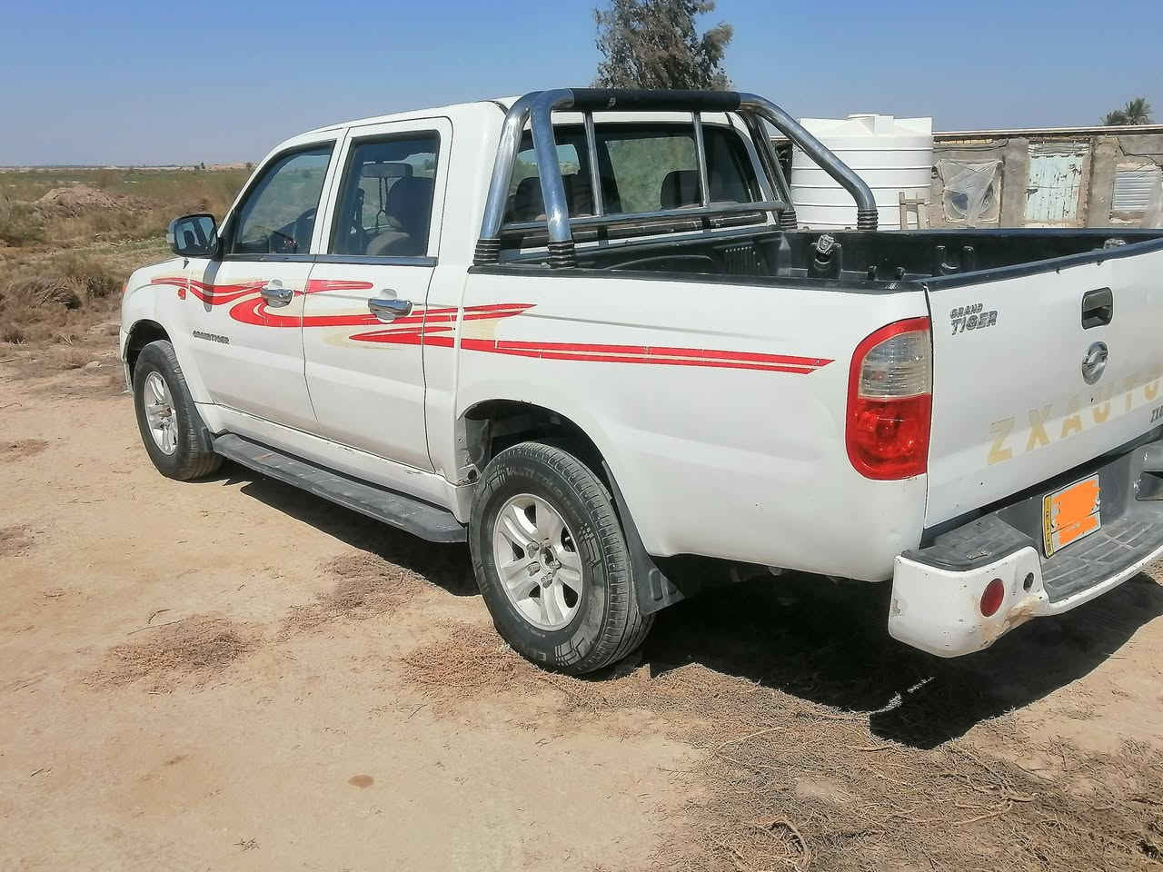 اعلان بيع،للبيع سياره بيكب نوع زد اكس اوتو،فئة گراند تايگر،موديل 2019 ،رقم قادسيه،السياره بحاله ممتازه من ناحية  المحرك والگير والحداديه، تبريد شغال ثلج،مطلوب 100 ورقه  وبيها مجال،للٱستفسار التواصل على الخاص او على الرقم ***********
