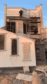 واجهات منازل • فوم تركي • عازل حرارة ورطوبة